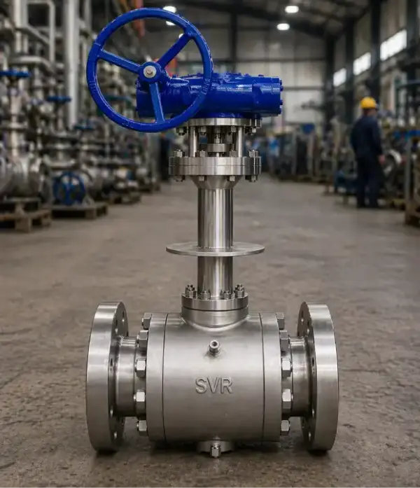 Cryogenic ball valve