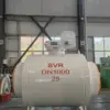 Fully welded ball valve