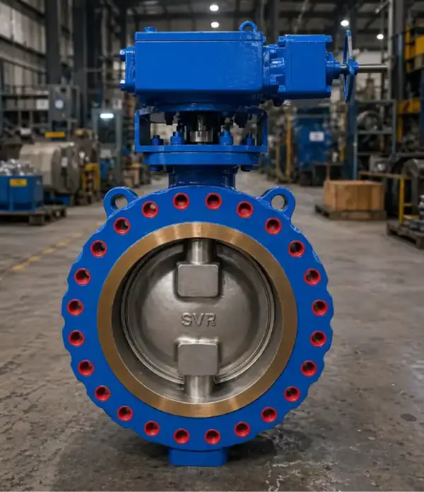Triple offset butterfly valve