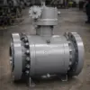 Trunnion ball valve
